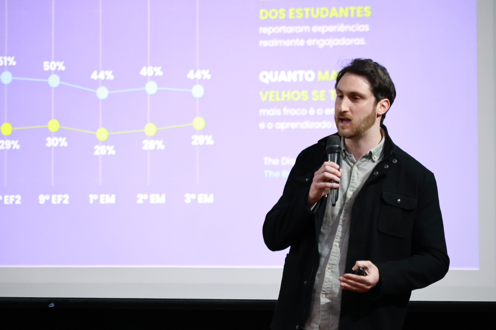 Palestra de abertura do Movimento Contar
